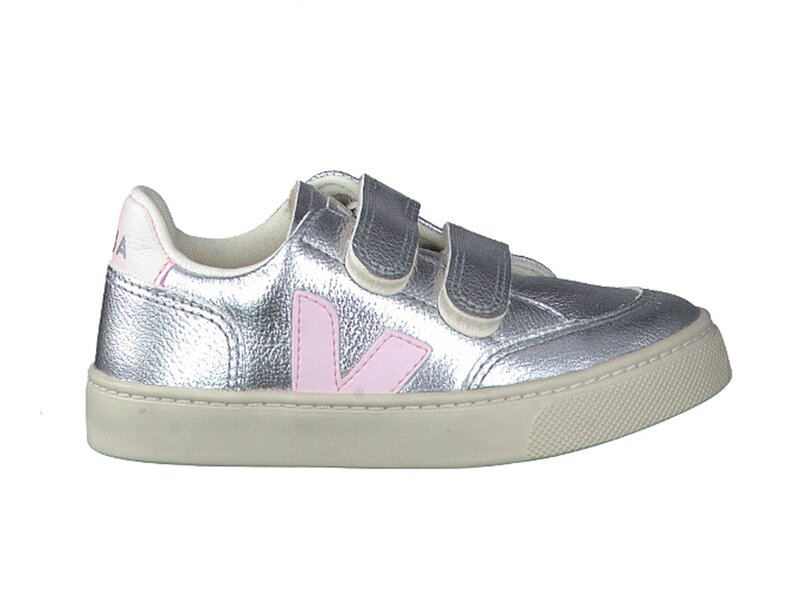 Veja Velcro Schoenen Zilver