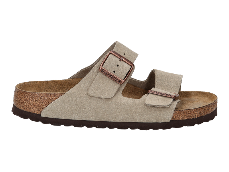 Birkenstock Tongs Taupe