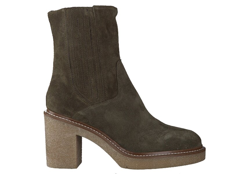 Debutto Donna Boots Met Hak Groen