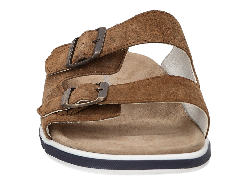 Floris Van Bommel Tongs Cognac