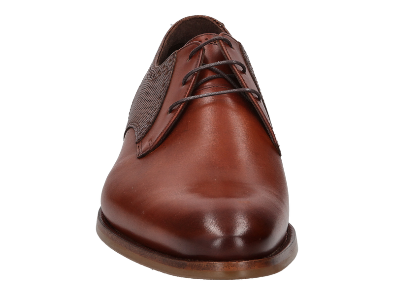 Floris Van Bommel Lace Shoes Cognac