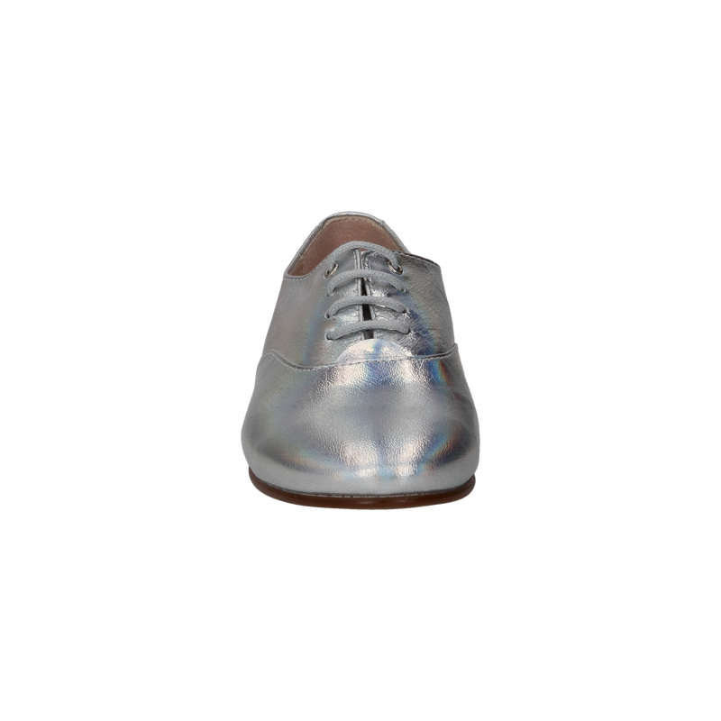 Beberlis Chaussures à Lacets Argent