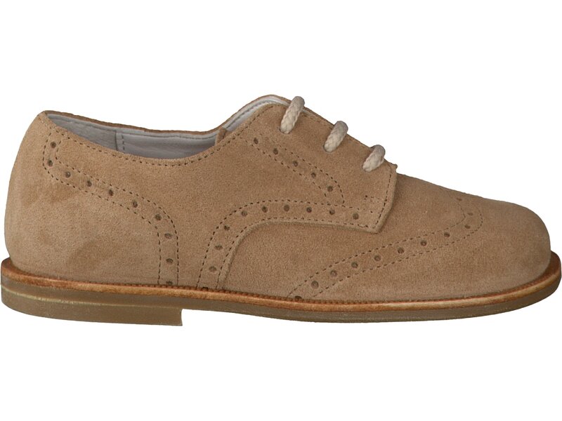 Zecchino D'oro Lace Shoes Cognac