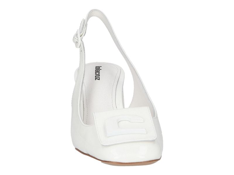 Lola Cruz Pumps White