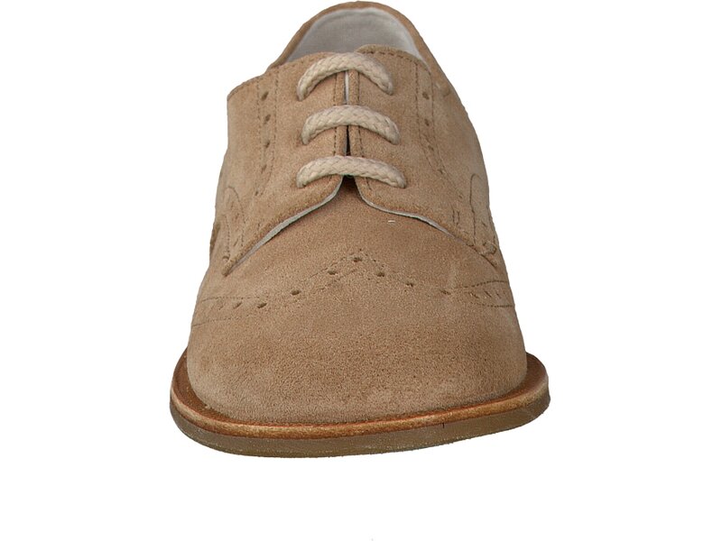 Zecchino D'oro Lace Shoes Cognac