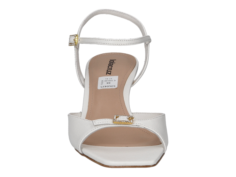 Lola Cruz Sandals White