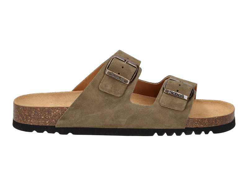 Scholl Sandalen Kaki