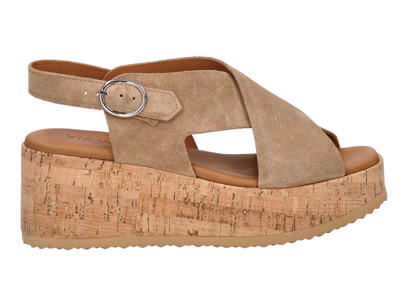 Via Vai Sandalen Beige