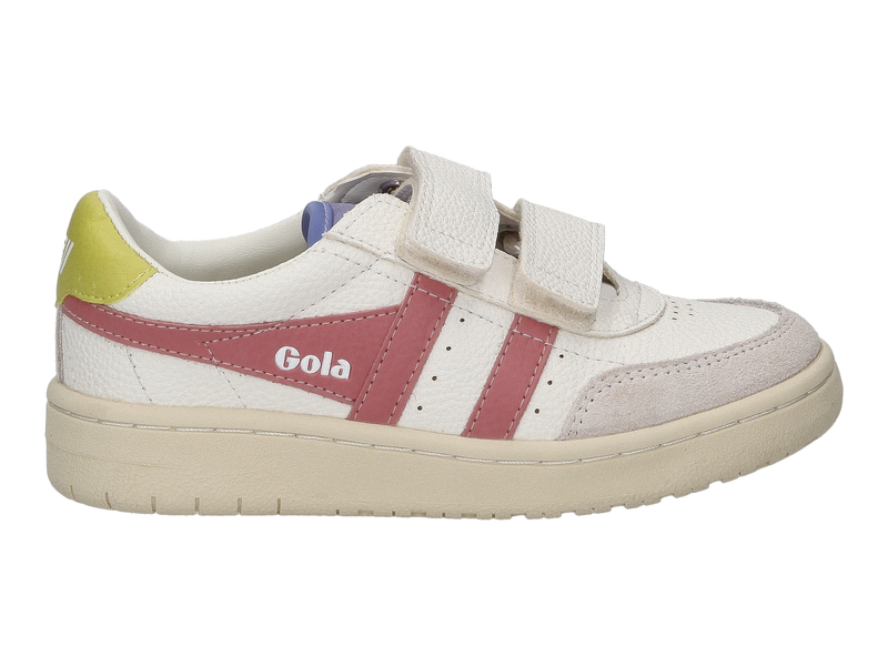 Gola Chaussures à Velcro Blanc