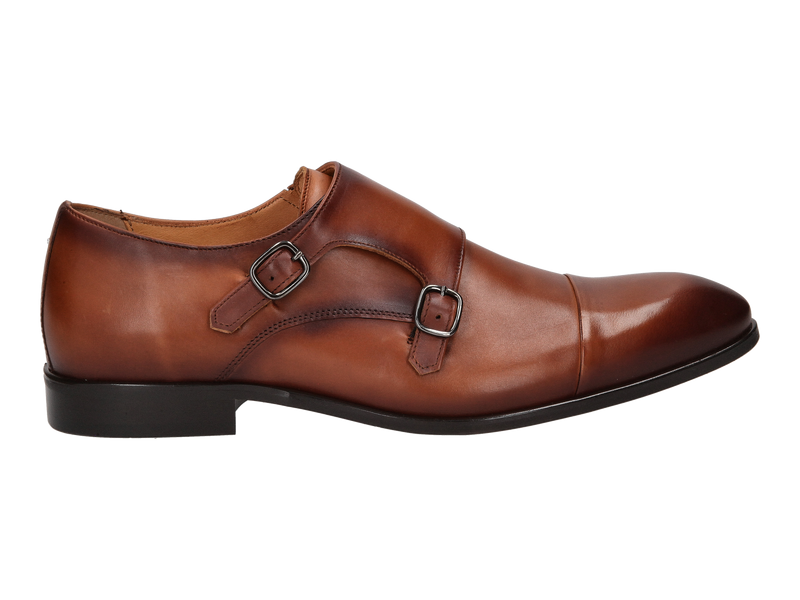Conhpol Shoes With Buckle Cognac