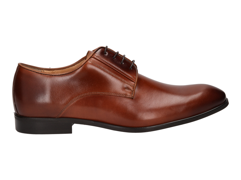 Conhpol Lace Shoes Cognac