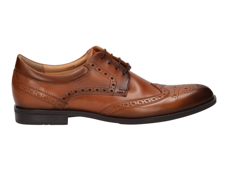Conhpol Lace Shoes Cognac