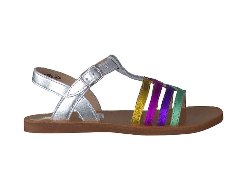 Pom D'api Sandalen Zilver