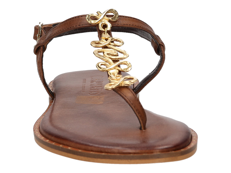 Caryatis Sandalen Bruin