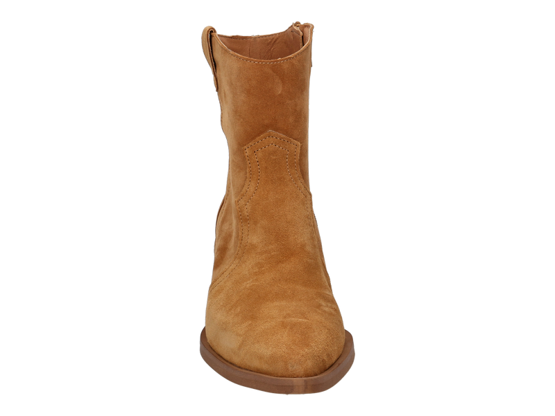 Alpe Boots Met Hak Cognac
