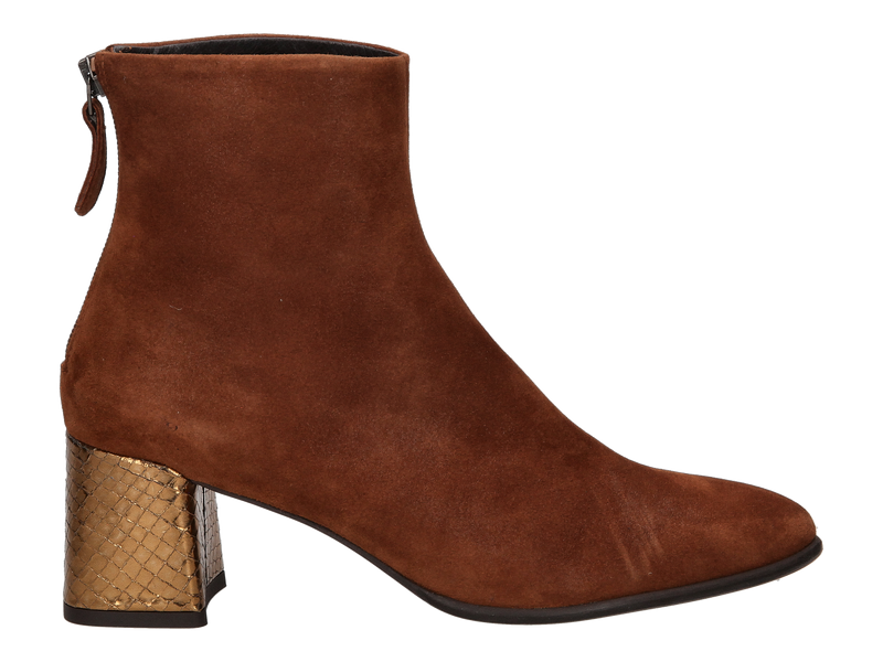 Bekijk product 'Zinda Boots Met Hak Cognac' Zinda Boots Met Hak Cognac