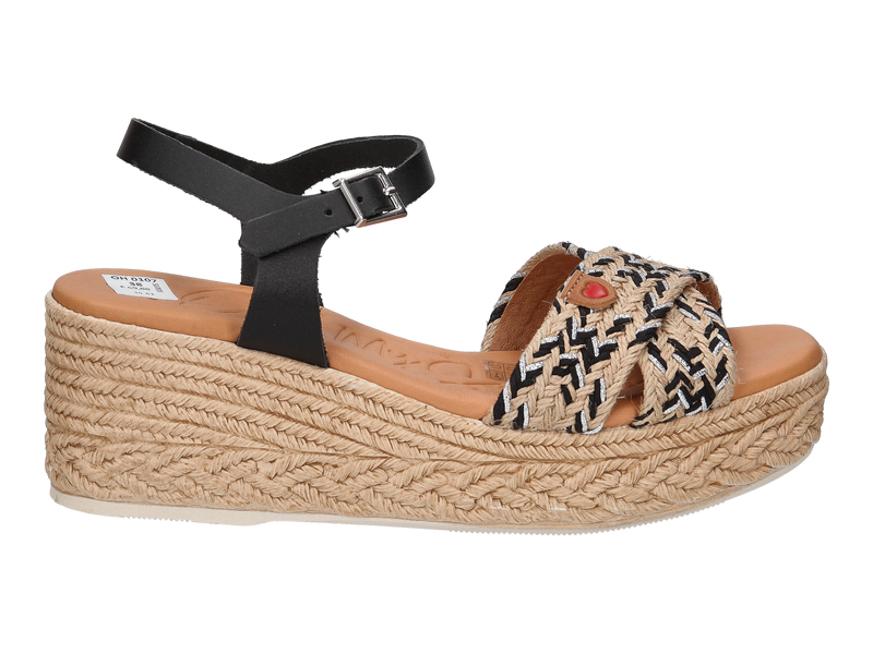 Oh My Sandals Sandalen Zwart