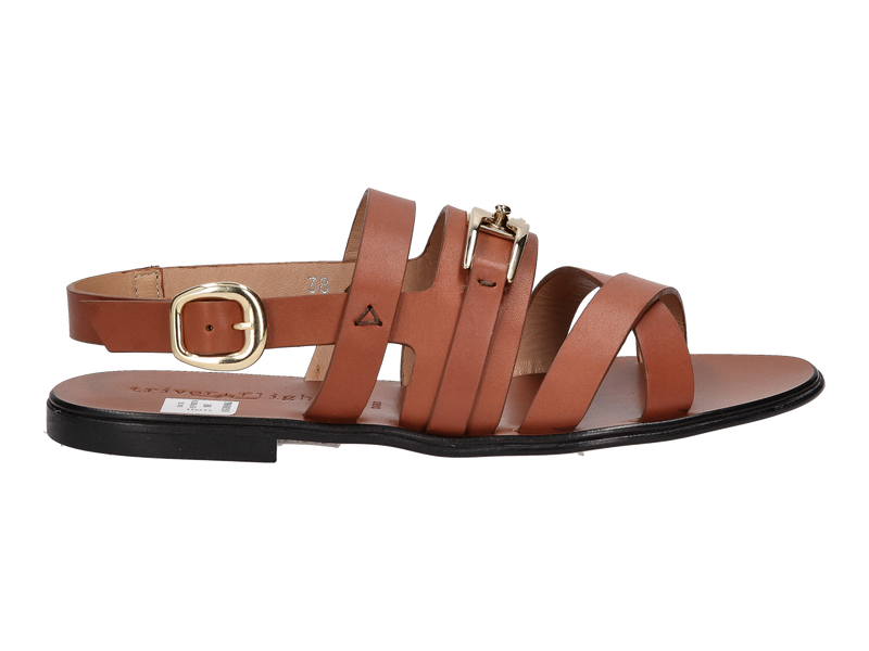 Triver Flight Sandalen Cognac