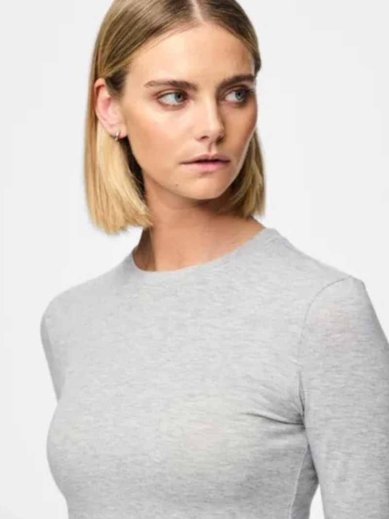 Pieces Sweaters Grijs