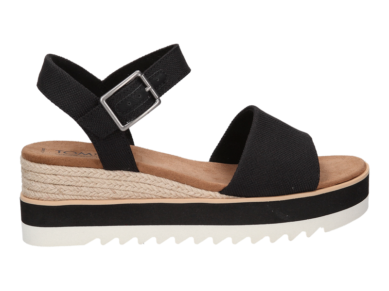Toms Sandalen Zwart