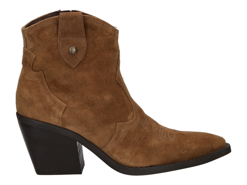 Nero Giardini Boots Met Hak Cognac