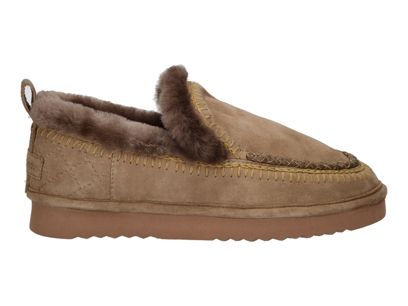 Voir le produit 'Laidback London Pantoufles Beige' (en anglais) Laidback London Pantoufles Beige