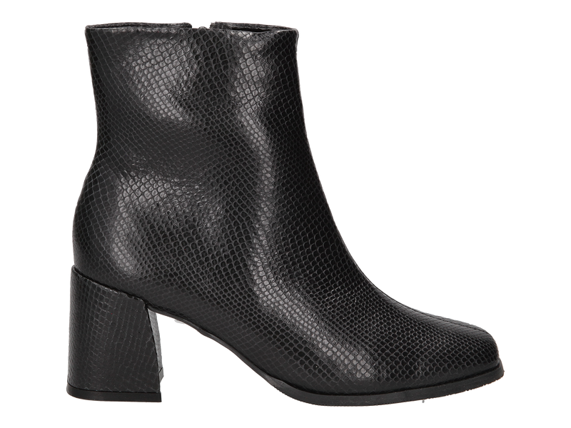 Tango Boots Met Hak Zwart