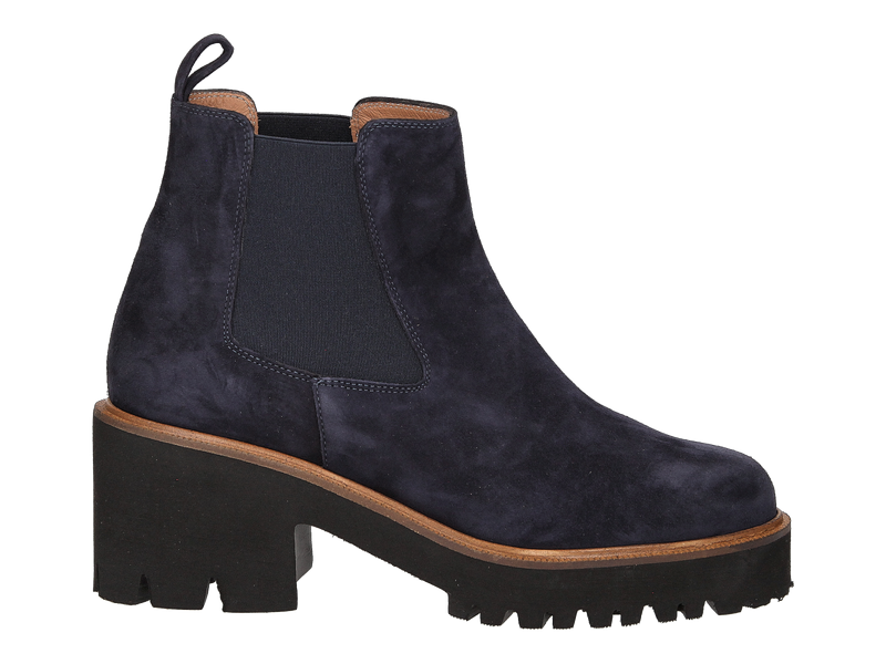 Cervone Boot With Heel Blue