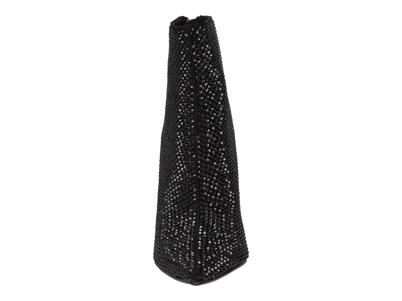 Lola Cruz Boot With Heel Black