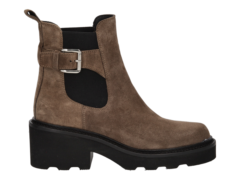 Alpe Boots Met Hak Taupe