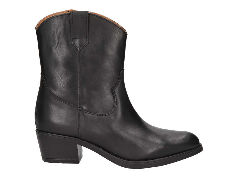 Belang Boots Met Hak Zwart