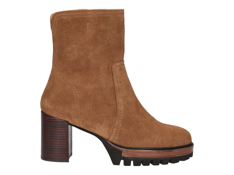 Jhay Boots Met Hak Cognac