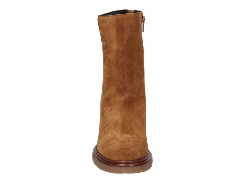 Louisa Boots Met Hak Cognac