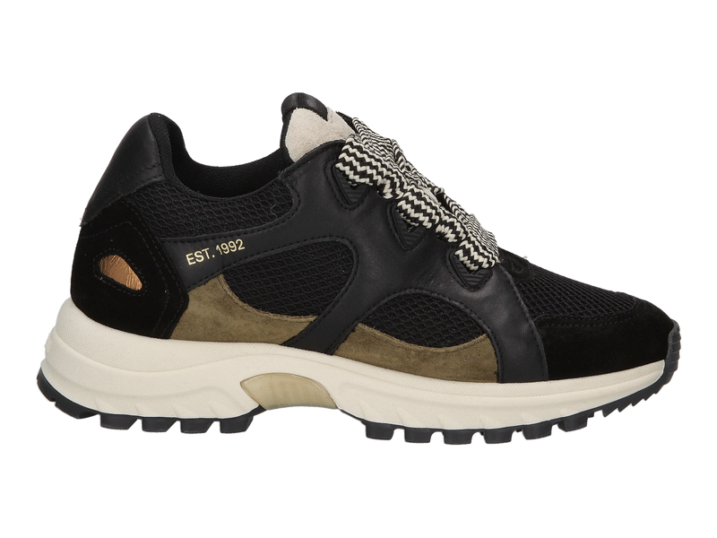 Via Vai Sneakers Zwart