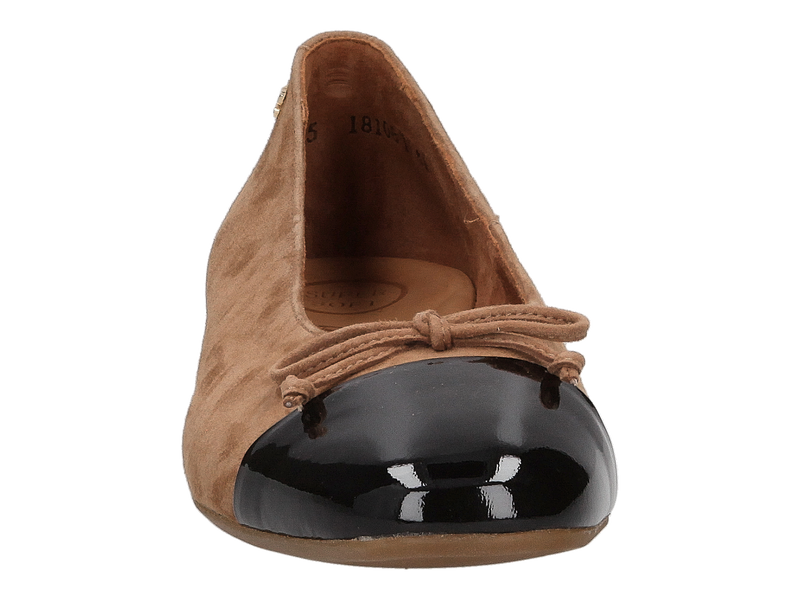 Paul Green Ballerinas Cognac