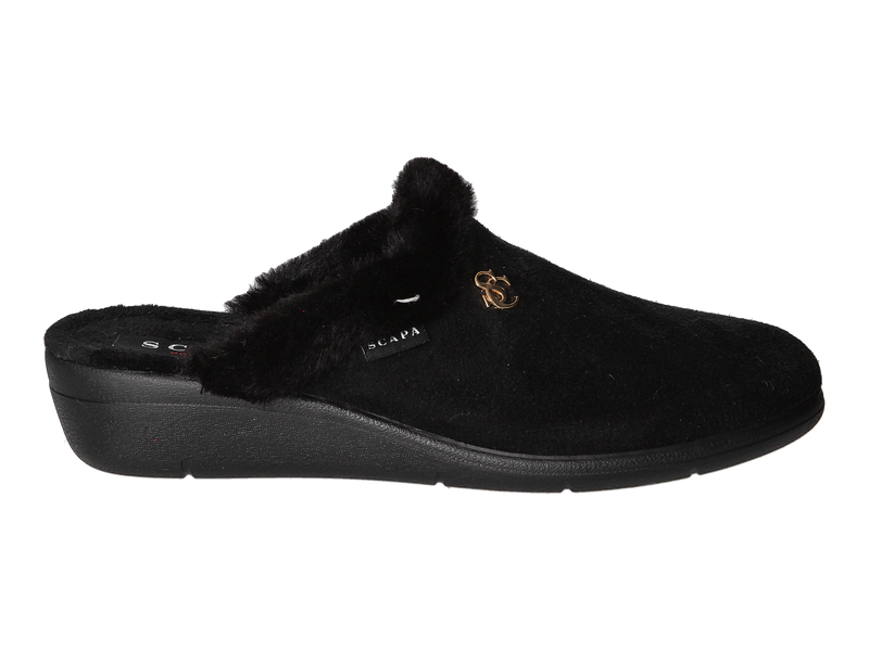 Scapa Slippers Black