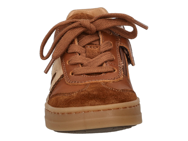 Romagnoli Lace Shoes Cognac