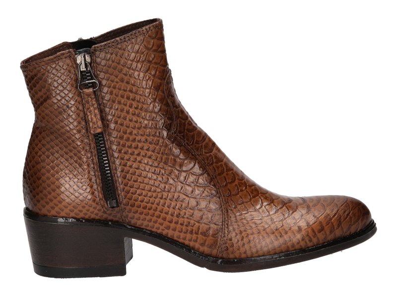 Mjus Boots Met Hak Cognac