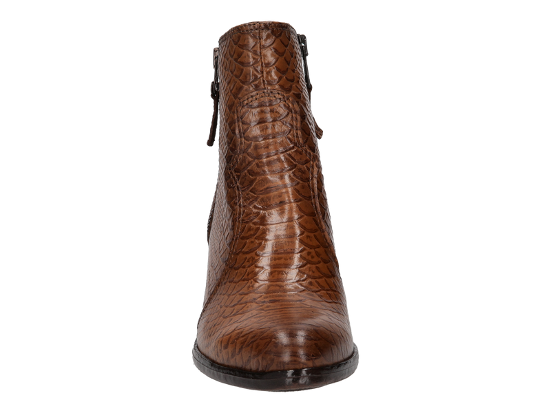 Mjus Boot With Heel Cognac