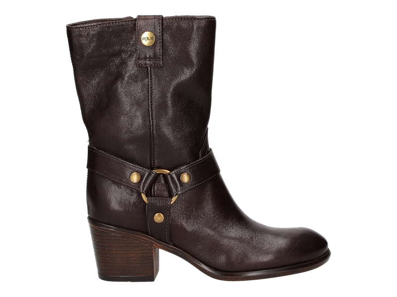 Mjus Boot With Heel Brown