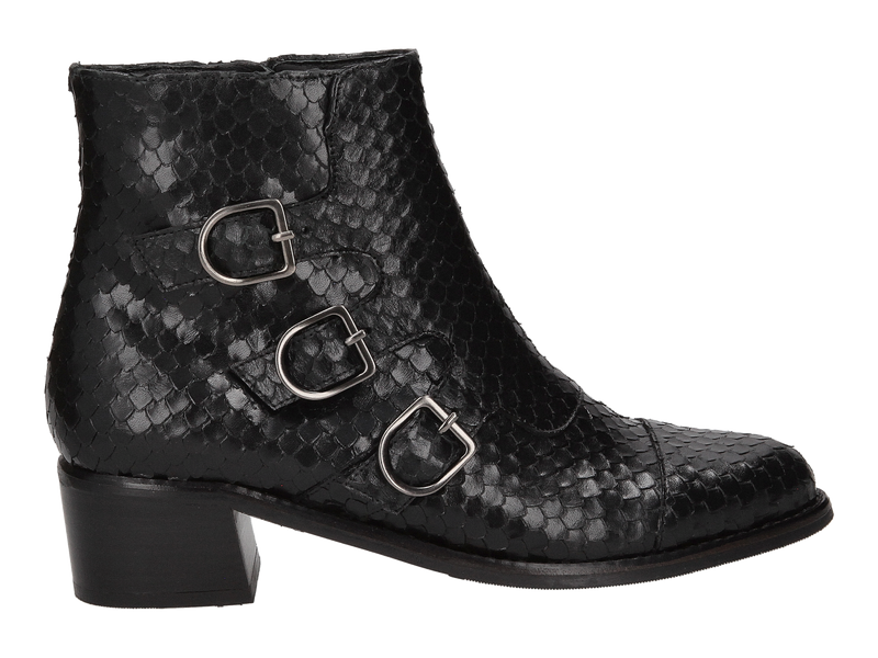Pertini Boots Met Hak Zwart