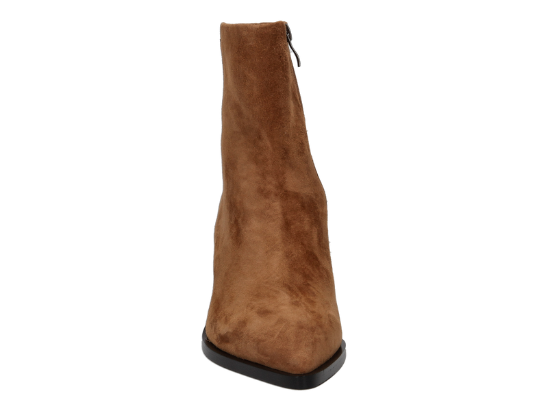 Jeannot Boot With Heel Cognac
