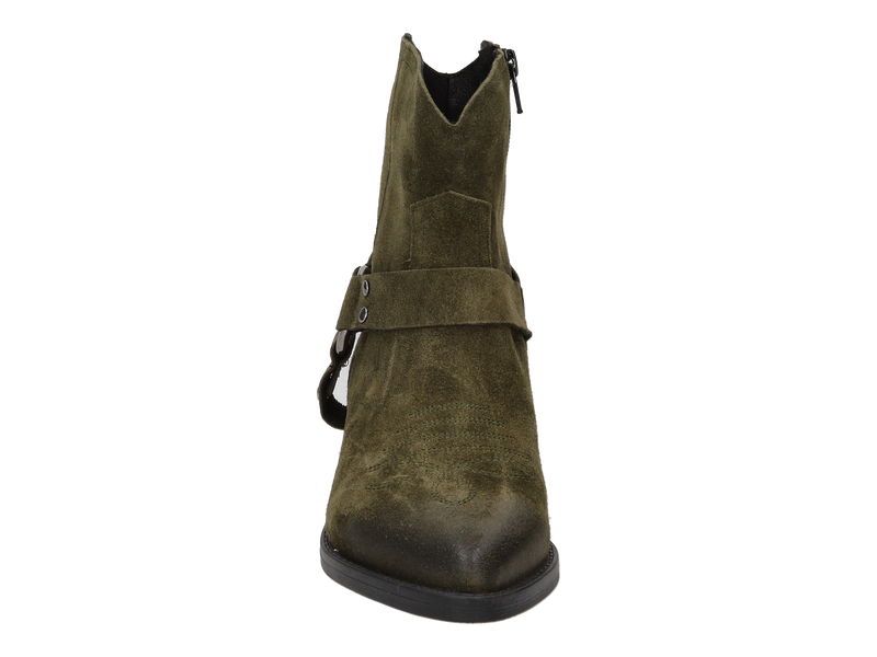 Debutto Donna Boots Met Hak Groen