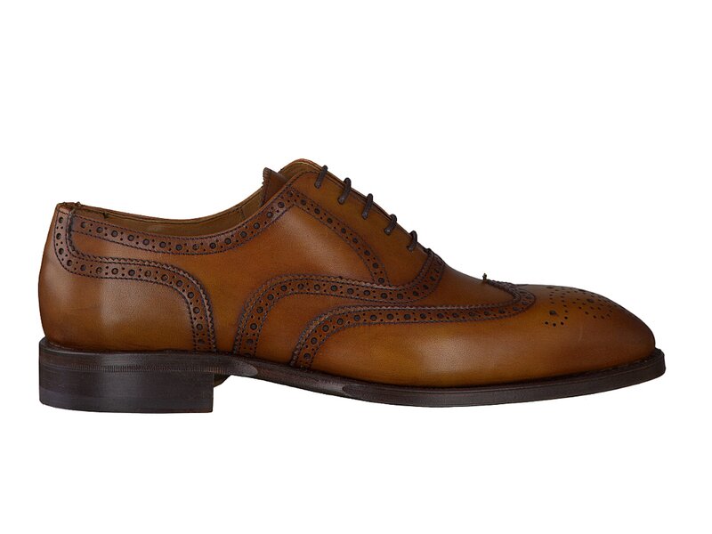 Berwick Lace Shoes Cognac