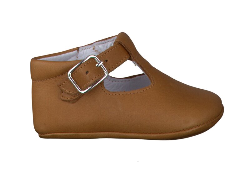 Beberlis Ballerinas Cognac