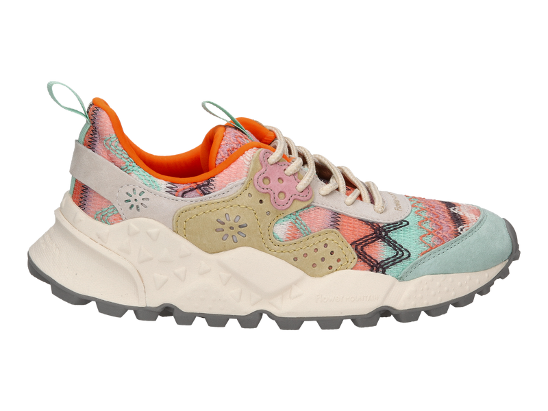 Flower Mountain Sneakers Blauw