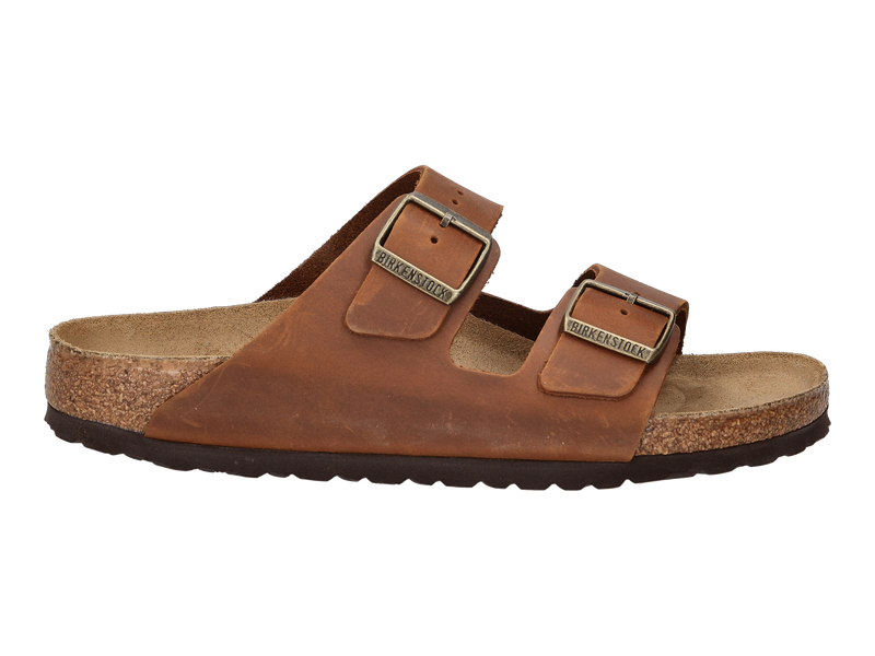 Birkenstock Tongs Cognac