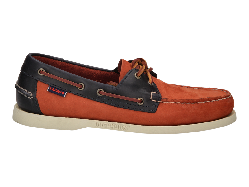 Sebago Docksides Orange