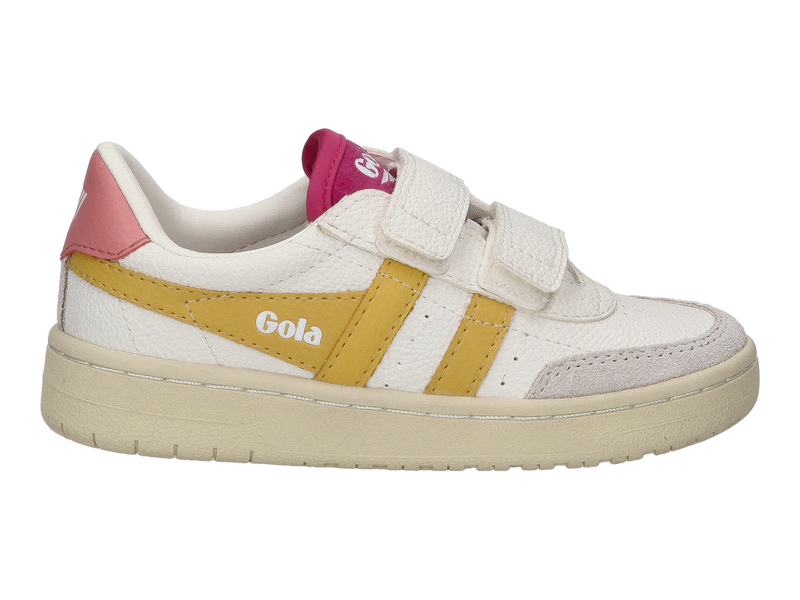 Gola Chaussures à Velcro Blanc
