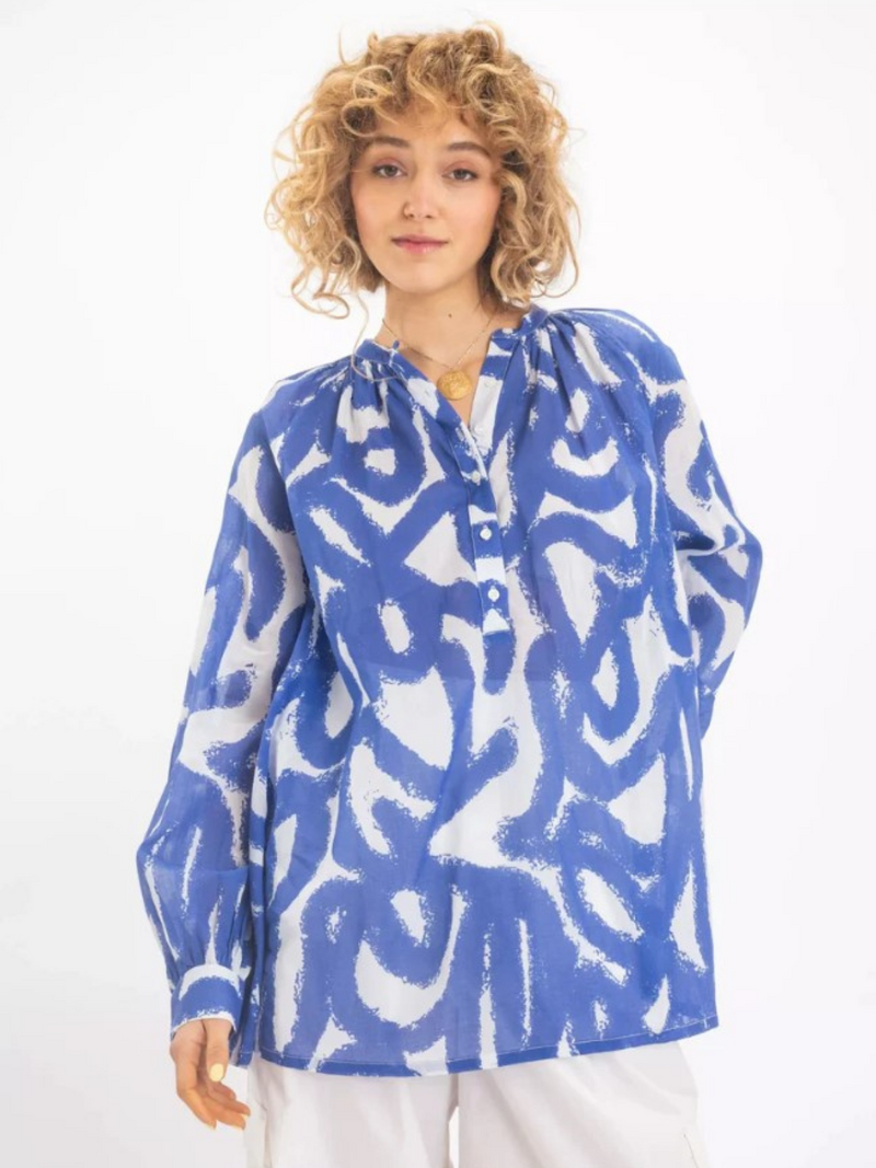 V.de.vinster. Blouses Blue